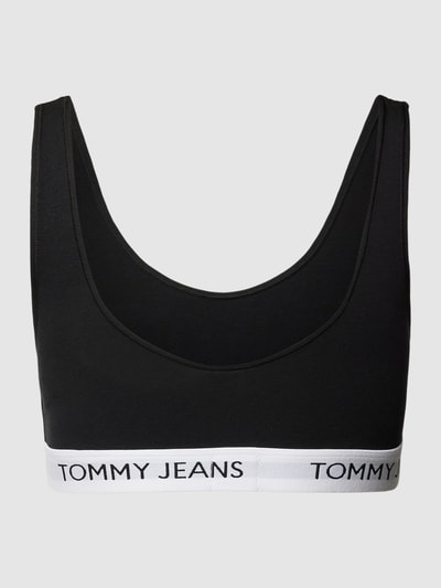 TOMMY HILFIGER Bralette mit Logo-Saum Modell 'HERITAGE' Black 3
