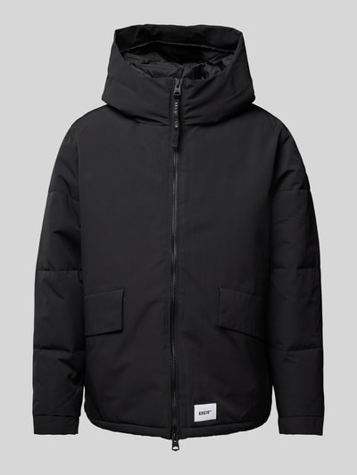 khujo Jacke mit Zweiwege-Reißverschluss Modell 'Gero' Black 2