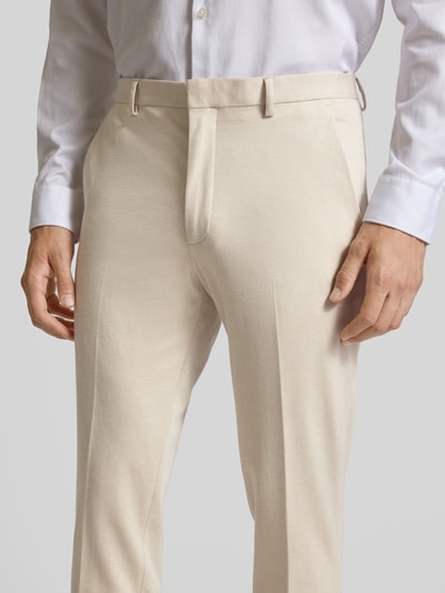 MCNEAL Stoffen broek met Franse steekzakken Beige - 3
