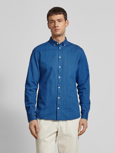 Casual Friday Jeanshemd Modell 'Anton' Jeansblau 4