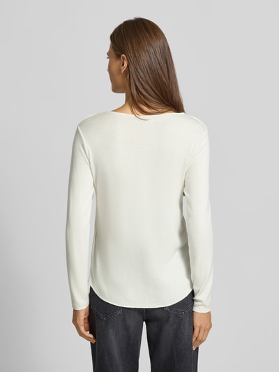 ZABAIONE Shirt met lange mouwen en motiefprint Offwhite - 5