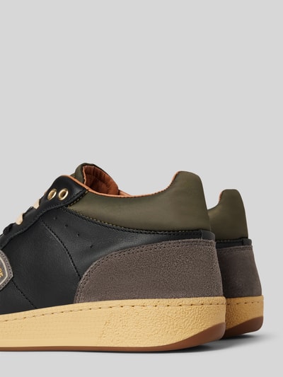 Blauer USA Leren sneakers met labelpatch, model 'MURRAY' Zwart - 2