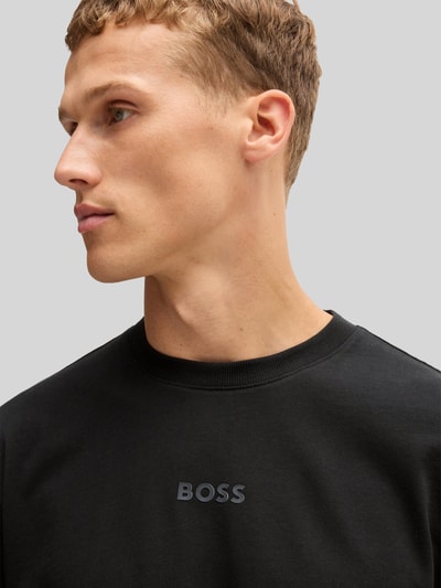 BOSS Green Regular Fit T-Shirt aus reiner Baumwolle Modell 'TEE 10' Black 3