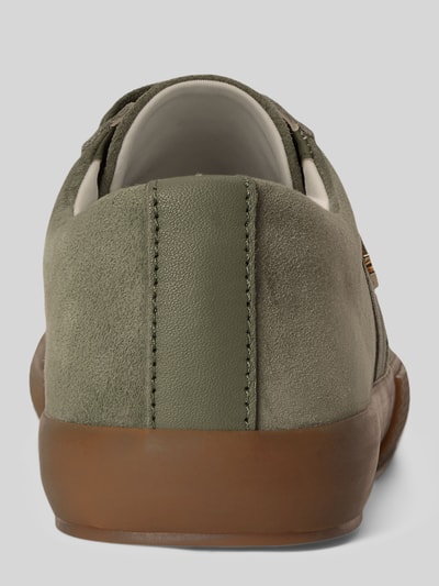 Lauren Ralph Lauren Sneaker aus echtem Veloursleder mit Logo-Detail Khaki 4