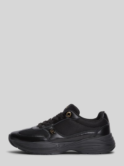 Tommy Hilfiger Sneaker aus echtem Leder mit Logo-Details Black 2