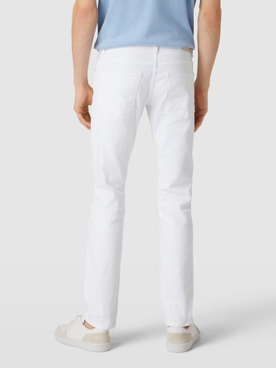 BOSS Orange Jeans mit Label-Details Modell 'Delaware' Weiss 5