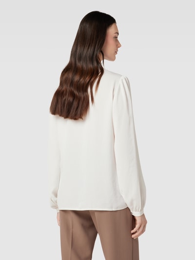 Marc Cain Bluse mit Tunikakragen Offwhite 5