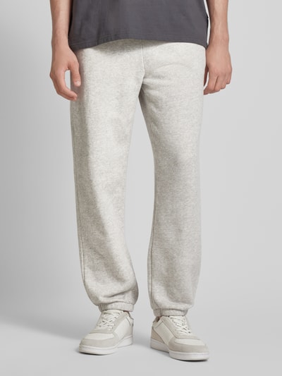 American Vintage Sweatpants in melierter Optik Modell 'KODYTOWN' Hellgrau 4