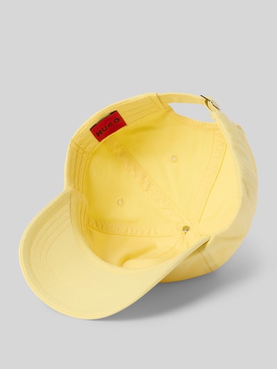 HUGO Basecap mit Logo-Stitching Modell 'Cara' GELB 2