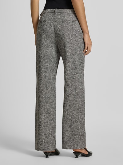 Brax Spodnie ze wzorem na całej powierzchni model ‘MAINE’ Średnioszary melanż 5