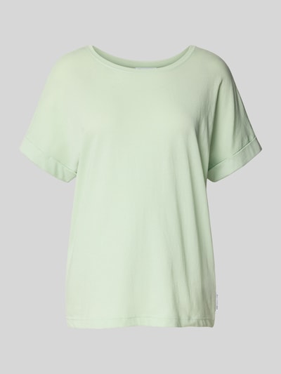 Marc O'Polo Denim T-Shirt mit Rundhalsausschnitt Hellgruen 2