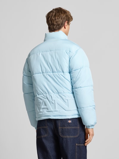 KARL KANI Kurtka pikowana z wyhaftowanym logo Jasnoniebieski 5