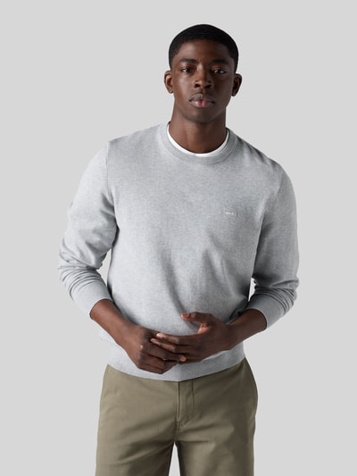 Levi's® Bluza o kroju regular fit z mieszanki bawełny Jasnoszary 1