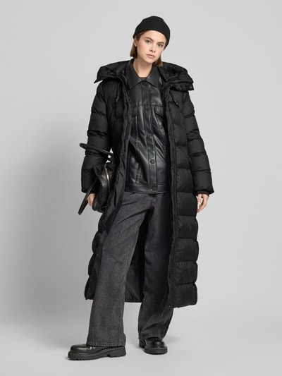 G-Star Raw Steppmantel mit Druckknopfleiste Modell 'Whistler' Black 1