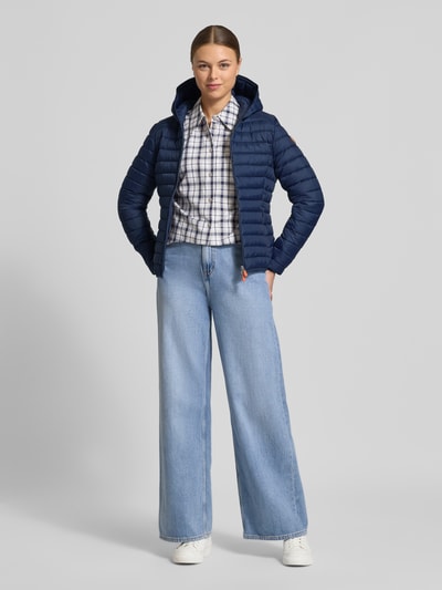 Save The Duck Steppjacke mit Kapuze Modell 'DAISY' Dunkelblau 1