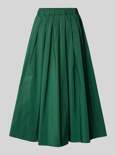 Weekend Max Mara Midirok met bandplooien, model 'ZARDA' Groen - 2