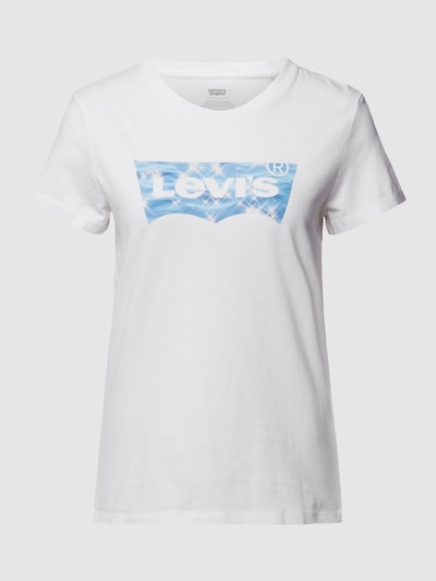 Levi's® T-Shirt mit Label-Print Weiss 2