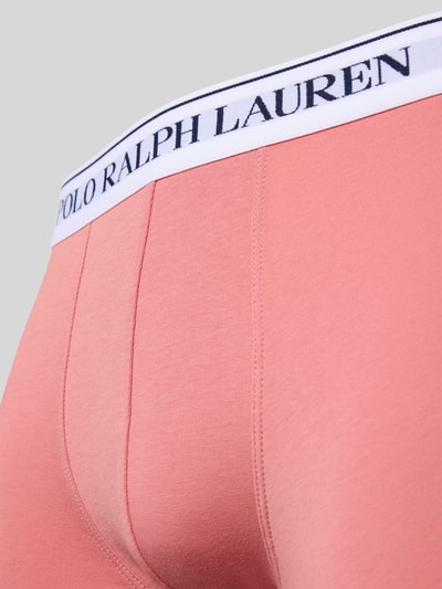 Polo Ralph Lauren Underwear Trunks mit elastischem Logo-Bund im 3er-Pack Rose Melange 2
