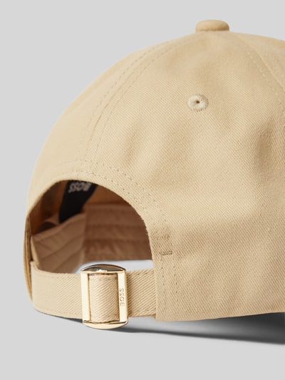 BOSS Basecap aus reiner Baumwolle Beige 3