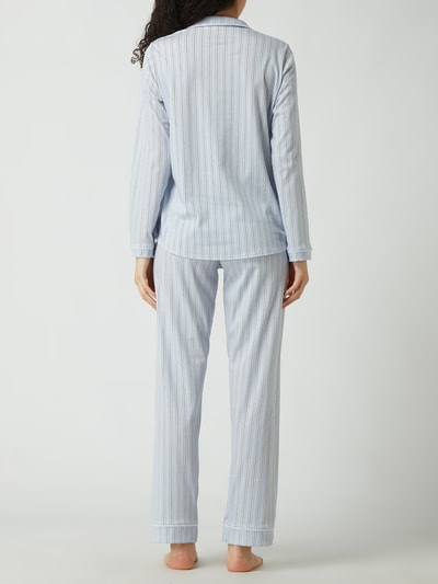 Calida Modern Fit Pyjama aus Baumwolle Modell 'Sweet Dreams' Blau 4