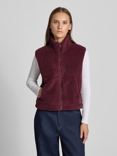 NOISY MAY® Weste aus Teddyfell Modell 'MASEY' Schoko 4
