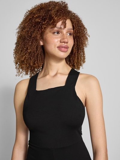 EDITED Jumpsuit mit Karree-Ausschnitt Modell 'Alessia' Black 3