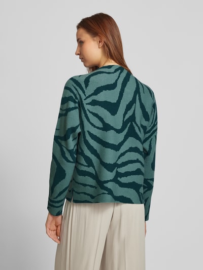 ZABAIONE Gebreide pullover met ronde hals Lichtgroen - 5