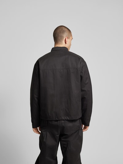 A-COLD-WALL Hemdjacke mit Kentkragen Black 5