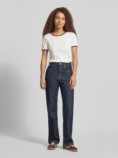 Marc O'Polo DENIM regular fit T-shirt van puur katoen Offwhite - 1