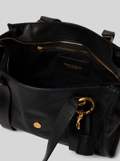 Marc O'Polo Shopper aus echtem Rindsleder Modell 'SHOPPER M' Black 5
