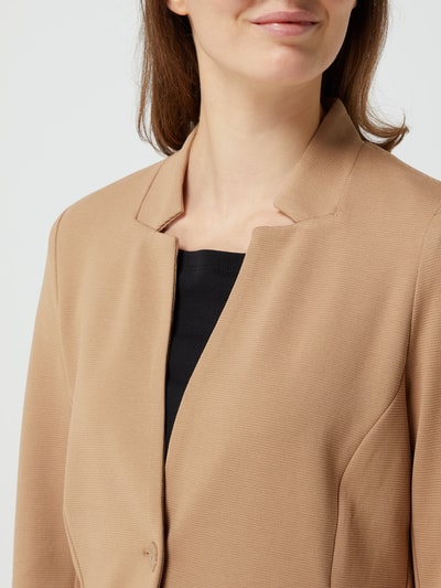 Tom Tailor Blazer met stretch  Hazelnoot - 3