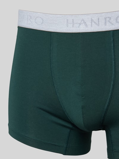 Hanro Boxershort met label in band in een set van 2 stuks Marineblauw - 2