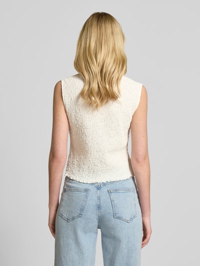 Jake*s Collection Top in Crinkle-Optik Beige 5