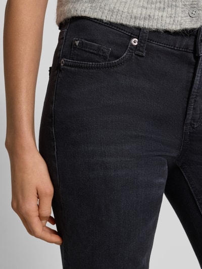 CAMBIO Jeans in used-look, model 'PIPER' Antraciet - 3