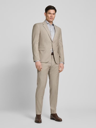 Profuomo Slim Fit Business-Hemd mit Kentkragen Modell 'Cutaway' Hellgruen 1