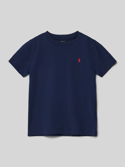 Polo Ralph Lauren Kids T-shirt met ronde hals Marineblauw - 1