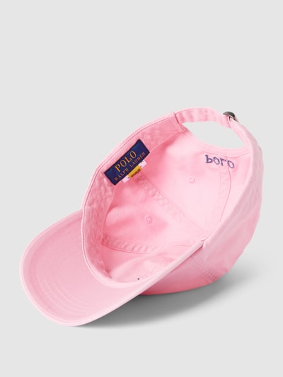 Polo Ralph Lauren Baseballpet met geborduurd logo en verstelbaar trensje Rosé - 2