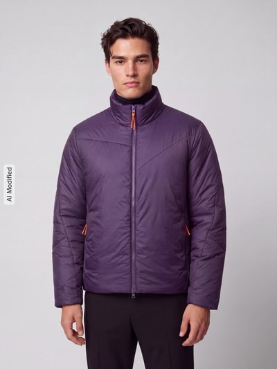 Polo Ralph Lauren Bomberjacke mit Reißverschlusstaschen Violett 4