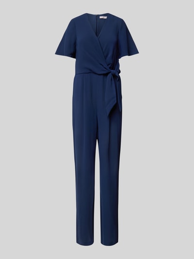 Christian Berg Cocktail Jumpsuit met knoopdetail Donkerblauw - 2