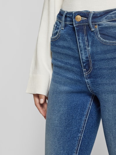 Vero Moda Skinny jeans met verhoogde band, model 'SOPHIA' Jeansblauw - 3