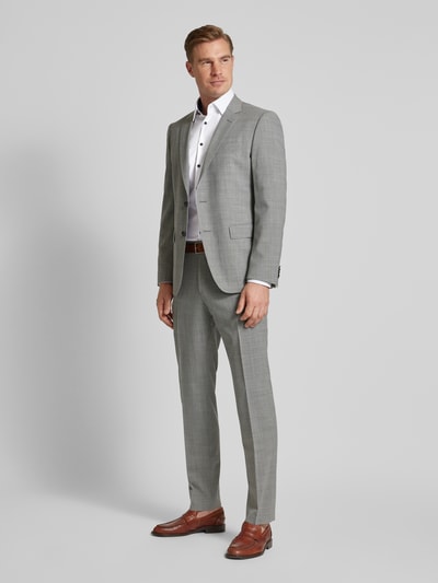 Jake*s Koszula biznesowa o kroju slim fit z tkaniny two-ply z kołnierzykiem typu kent Biały 1