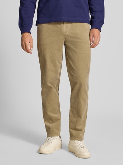 Only & Sons Tapered Cordhose aus Baumwoll-Mix Modell 'LINUS' Beige 4