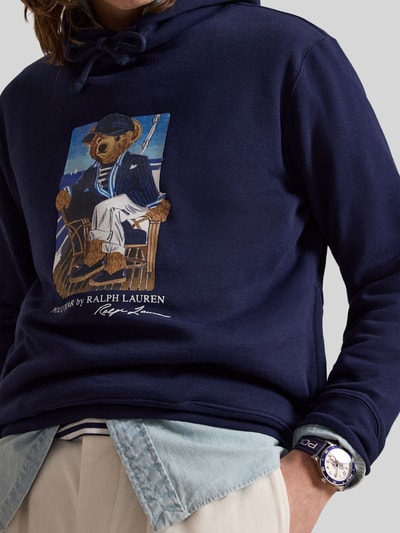 Polo Ralph Lauren Regular Fit Hoodie mit Polo Bear Print Marine 3