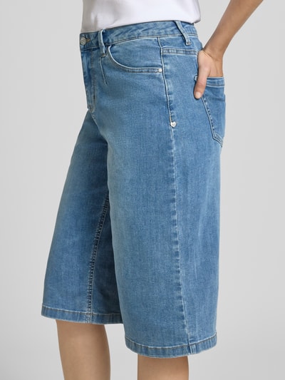 Buena Vista Bermudas mit Eingrifftaschen Jeansblau 3