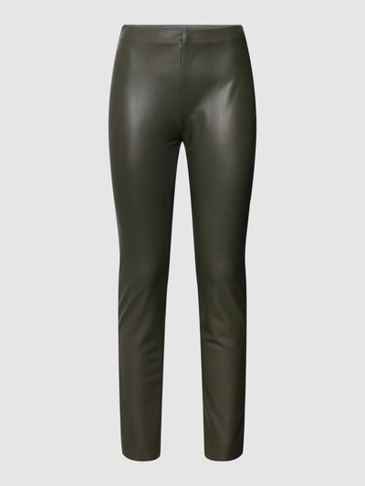 Raffaello Rossi Leggings in Leder-Optik Modell 'RESA' Oliv 2