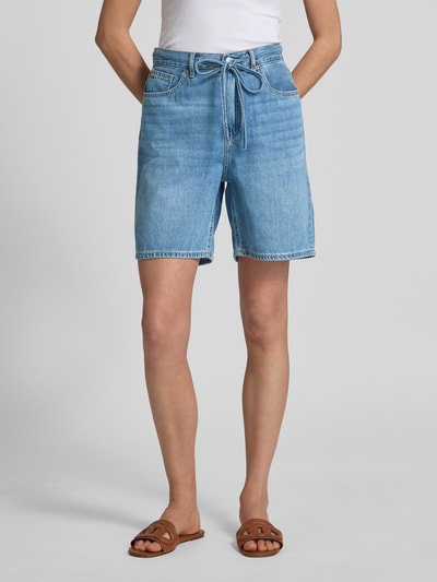 Vero Moda Relaxed fit korte jeans van een mix van katoen en lyocell, model 'VILLA' Jeansblauw - 4
