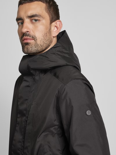 Didriksons Jacke in Überlänge Black 3