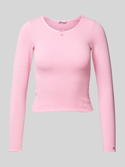 Tommy Jeans Longsleeve mit Schleifen-Detail Pink 2