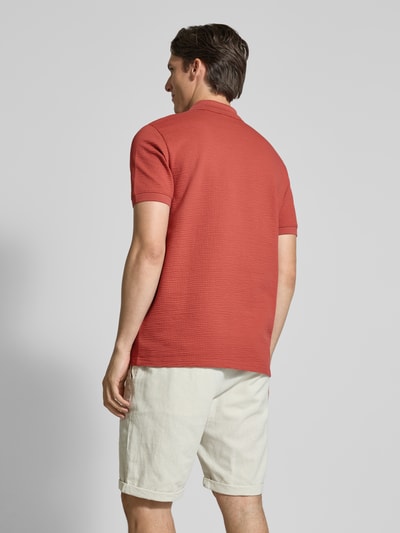 MCNEAL Poloshirt mit kurzem Reißverschluss Terra 5