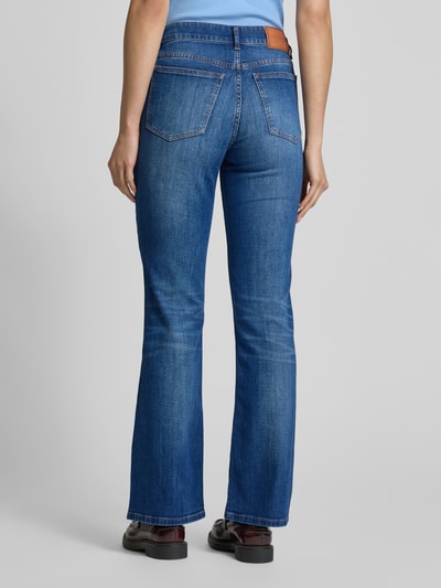 Marc O'Polo Regular Fit Bootcut Jeans aus Baumwoll-Mix-Denim Modell 'KIRUNA'  Jeansblau 5